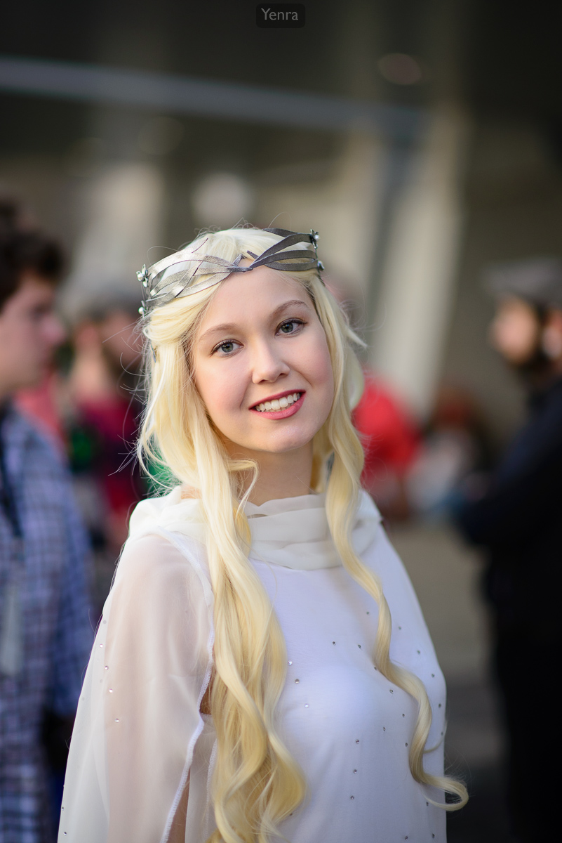 Lady Galadriel from the Hobbit and the Lord of the Rings
