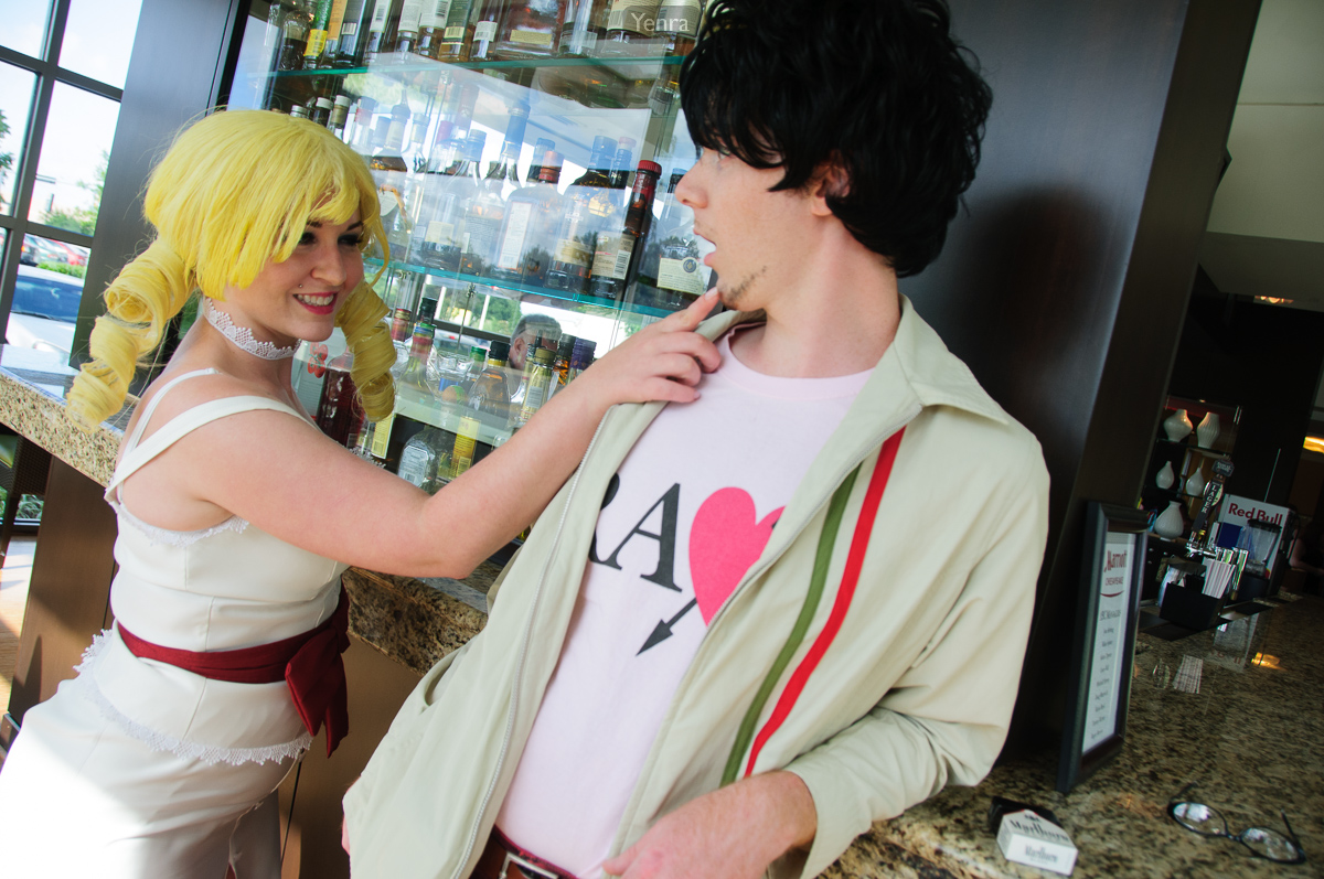 Vincent Brooks and Catherine from Catherine the video game
