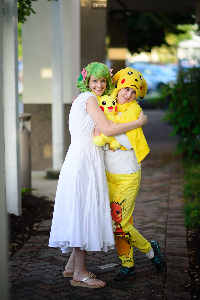 Shaymin and Pikachu, Pokemon