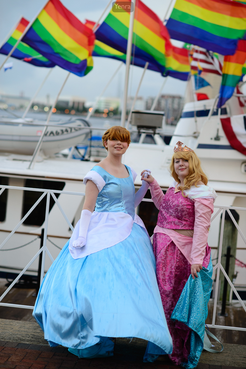 Princess Fans by Waterfront