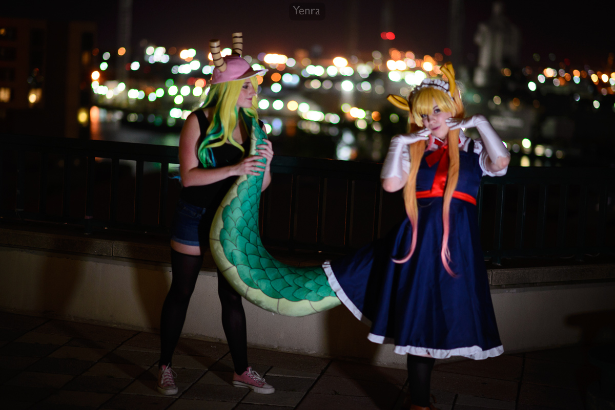 Lucoa and Tohru, Miss Kobayashi's Dragon Maid