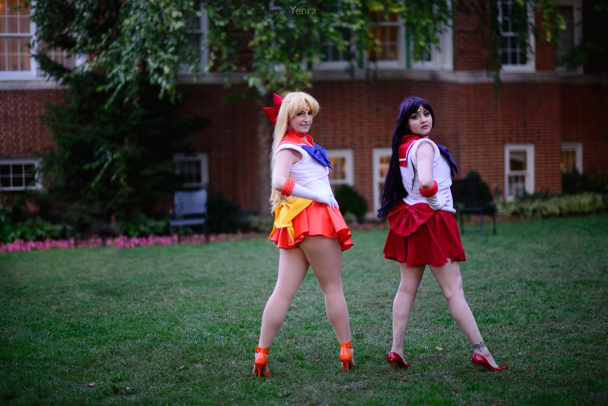 Sailor Venus and Sailor Mars