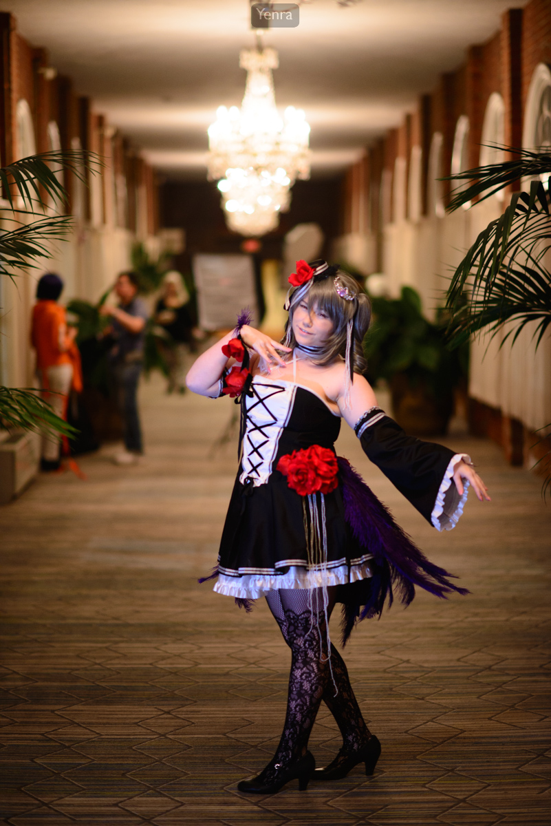 Ranko with Chandelier
