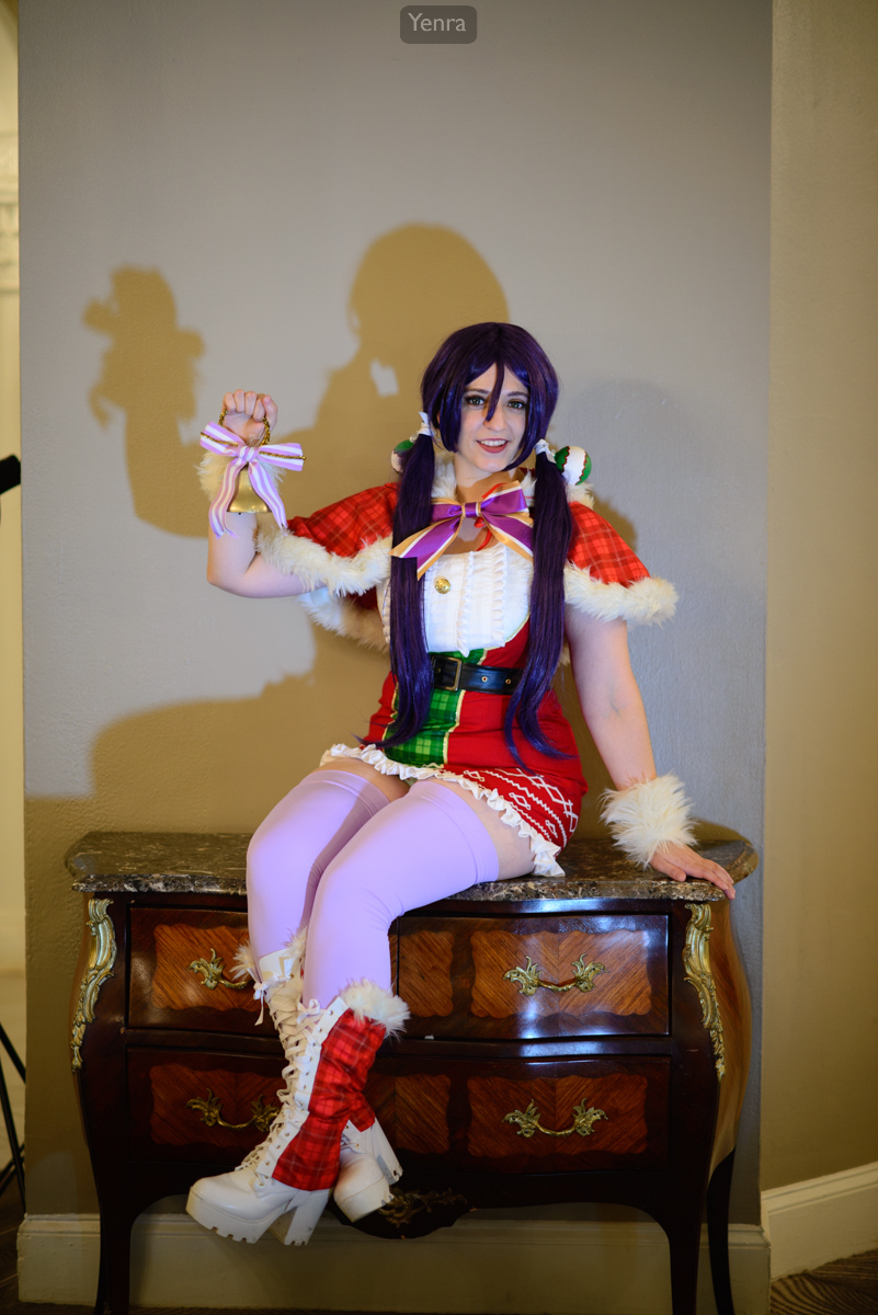 Nozomi with Christmas Boots
