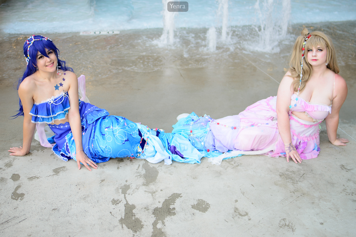 Umi and Kotori, Mermaid, Love Live