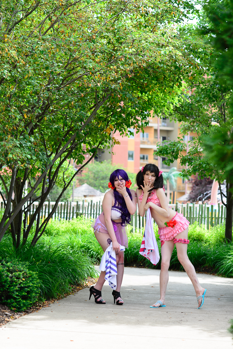 Nozomi and Nico, Love Live August Swimsuit Set