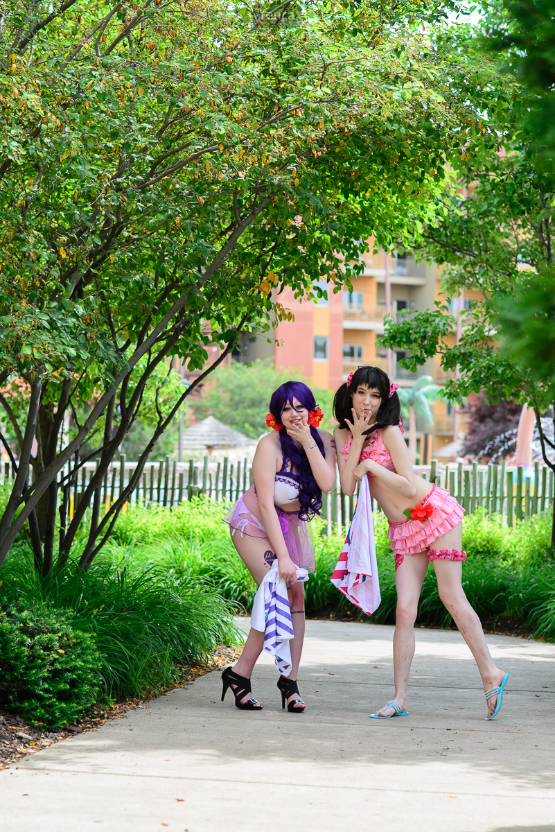 Nozomi and Nico, Love Live August Swimsuit Set