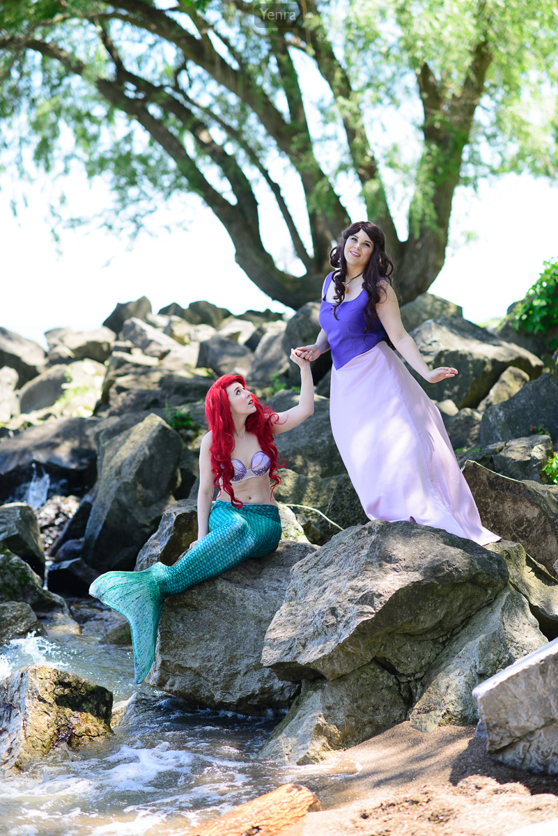 Ariel and Vanessa, Little Mermaid