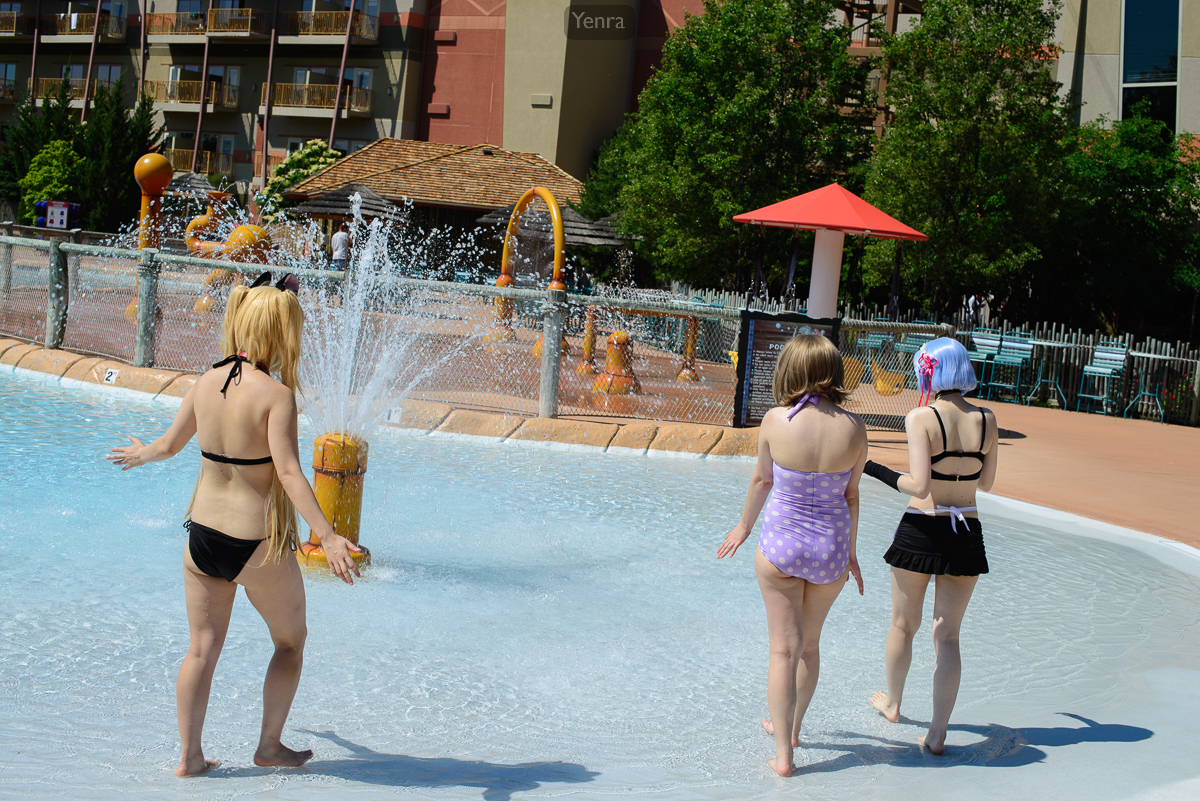 Cosplay at the Waterpark