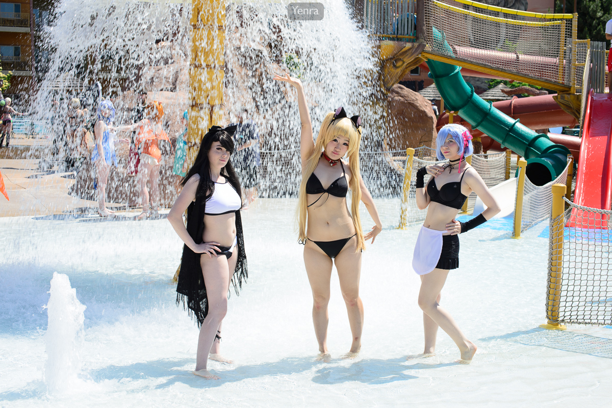 Cosplay in a Waterpark