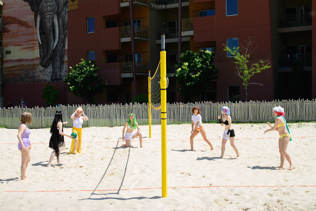 Cosplay Beach Volleyball