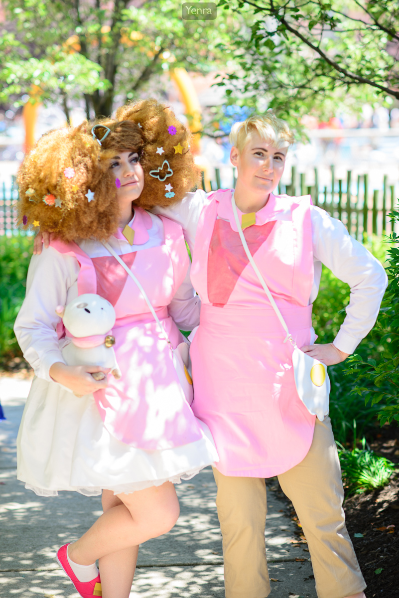 Bee and Deckard from Bee and Puppycat