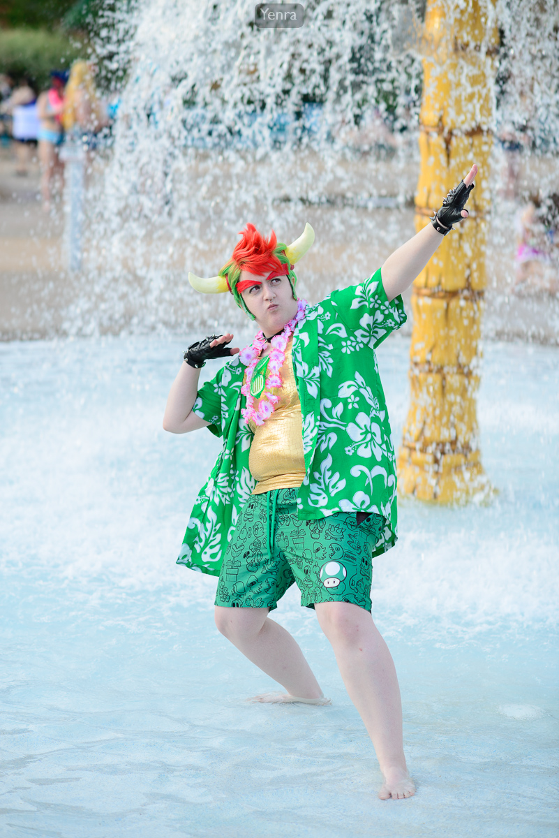 Swimsuit Bowser from Super Mario