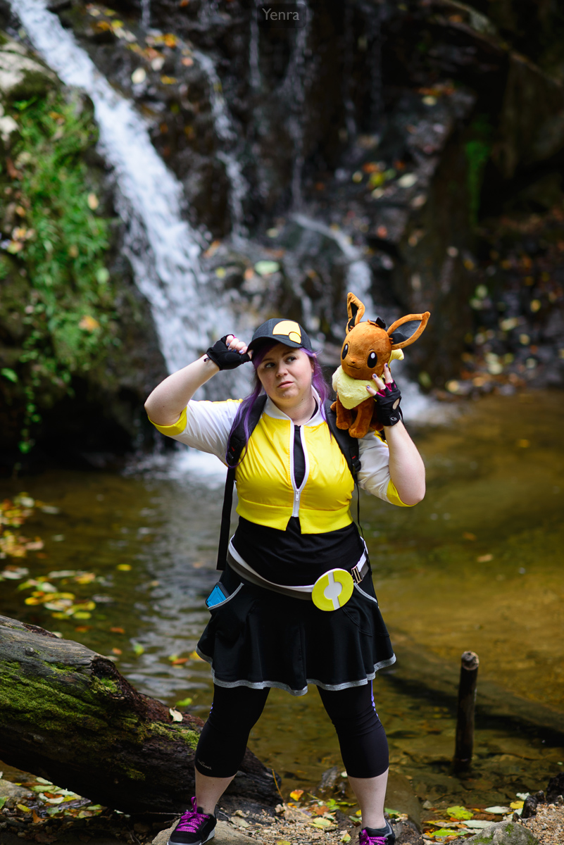 Pokemon Trainer by Waterfall