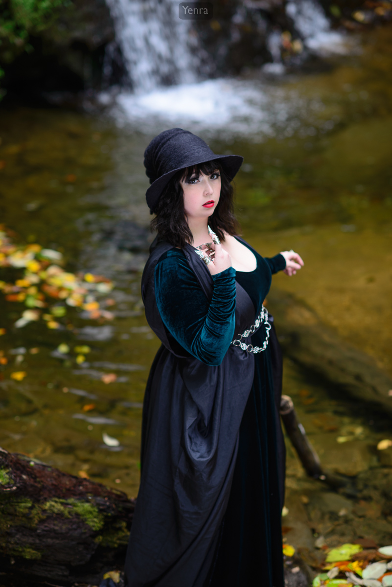 Witch by Waterfall