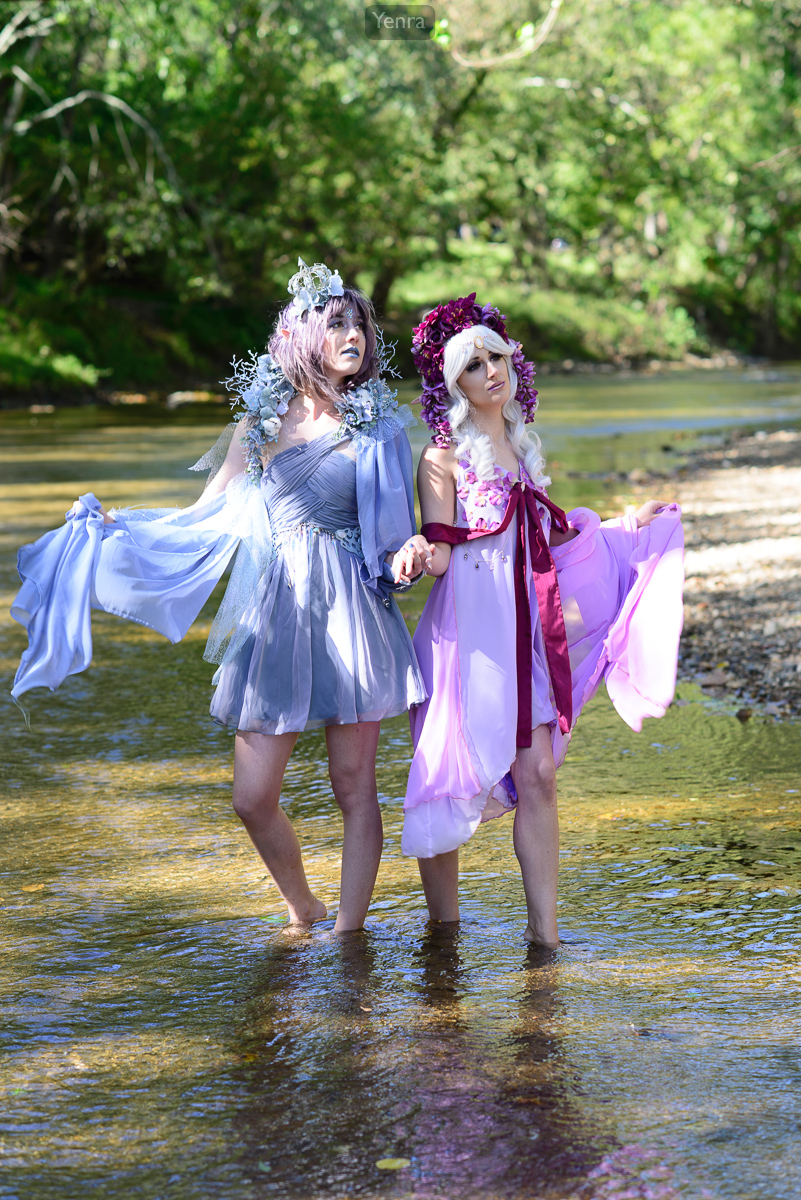Flower Dryads by the River