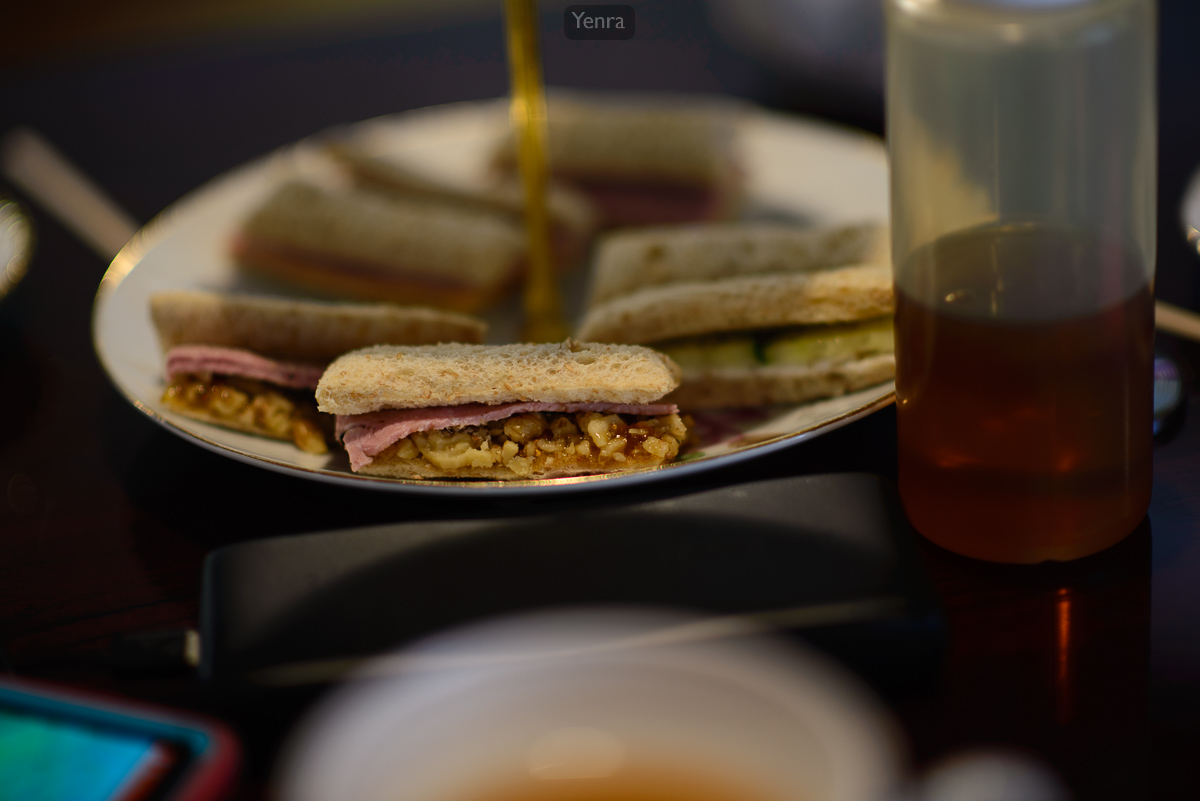 Tea Sandwiches at Tottering Teacup