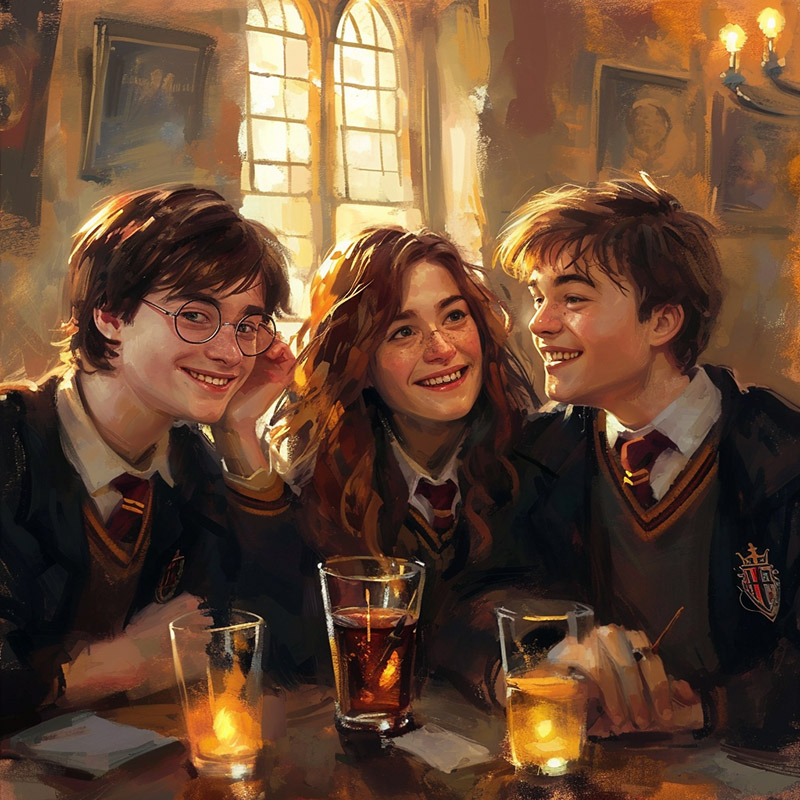 Hermione and Her Friends