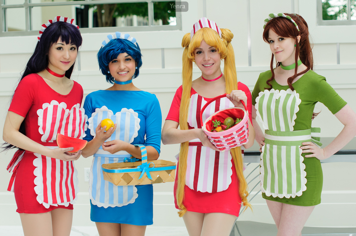 Sailors from Sailor Moon