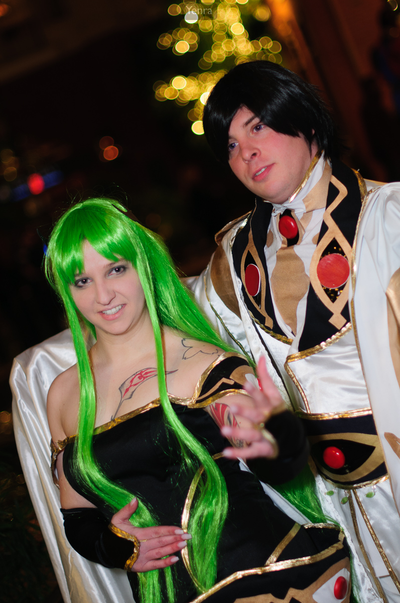 CC and Lelouch from Code Geass
