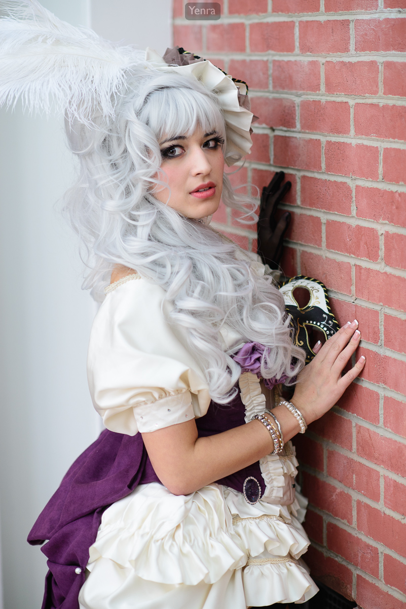 Cosplay inspired by Sakizo's Amethyst, from her romantic jewels set