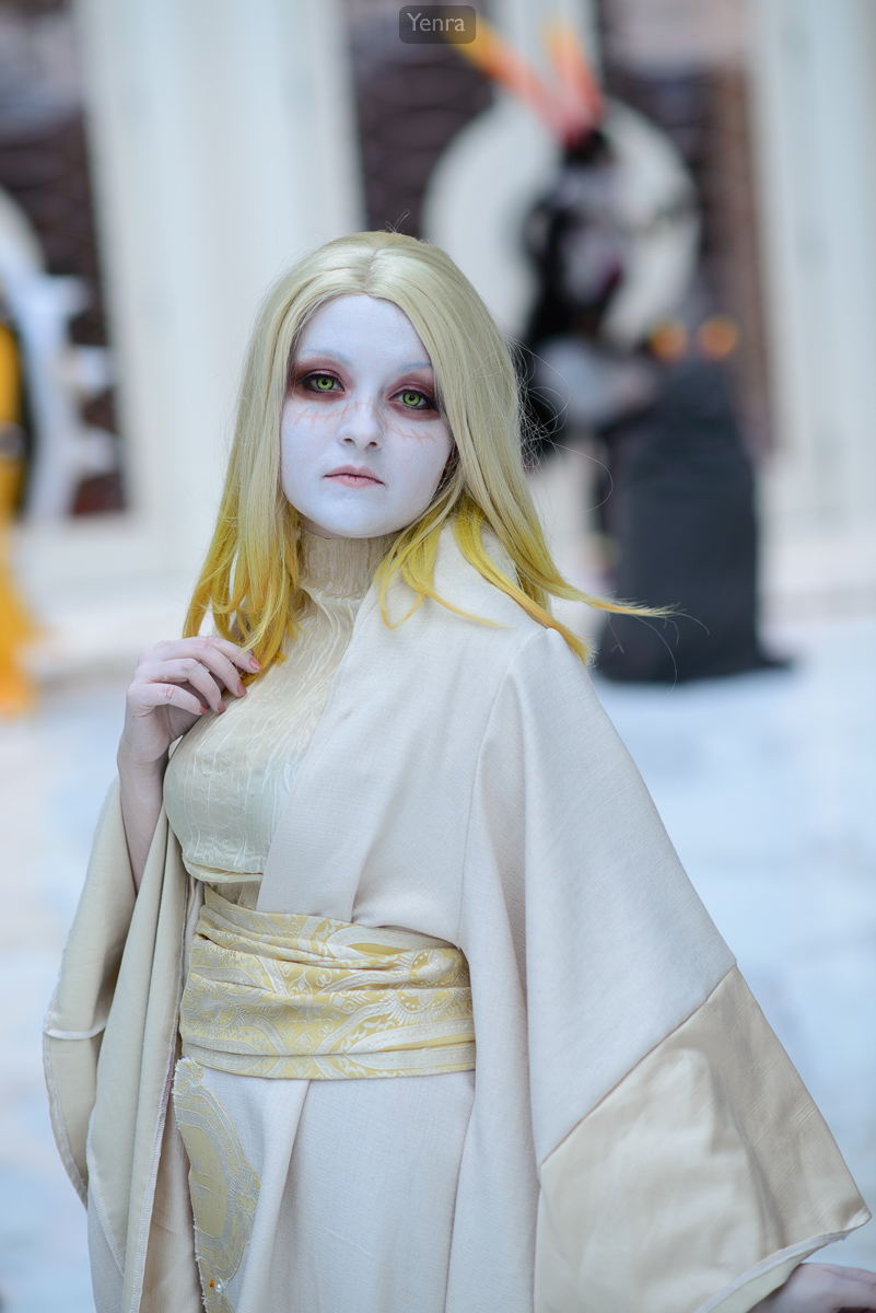 Princess Nuala Silverlance (white robe) from Hellboy II: The Golden Army