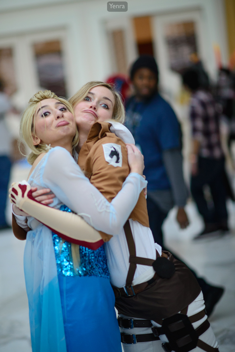 Elsa and Annie