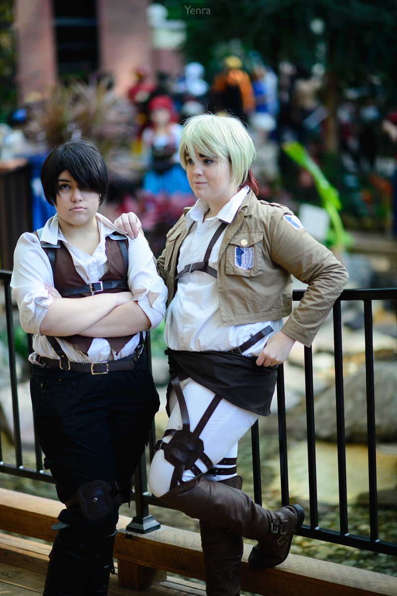 Levi and Erwin, Attack on Titan