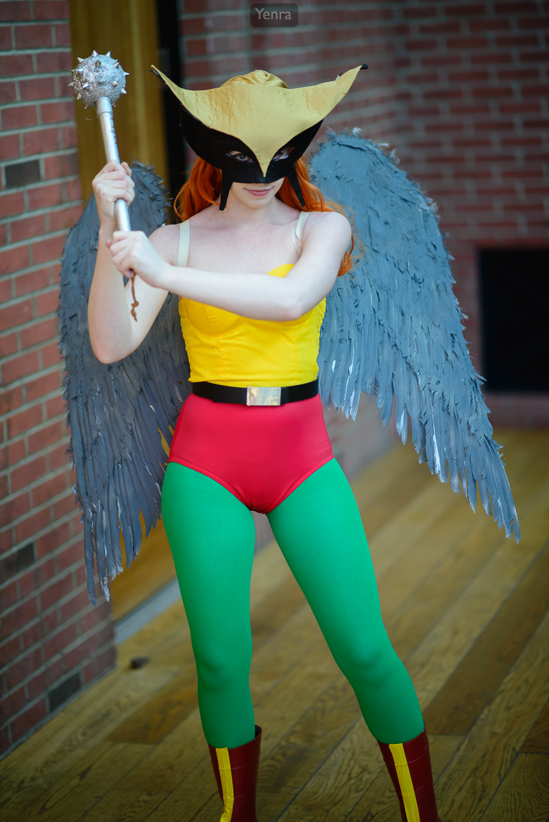 Hawk Girl from the Justice League cartoon