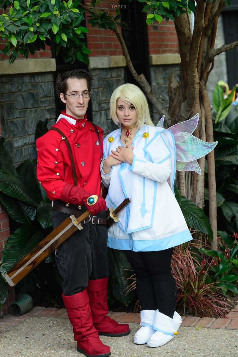 Lloyd and Colette from Tales of Symphonia