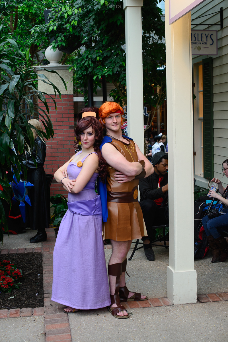 Megara and Hercules from Disney's Hercules