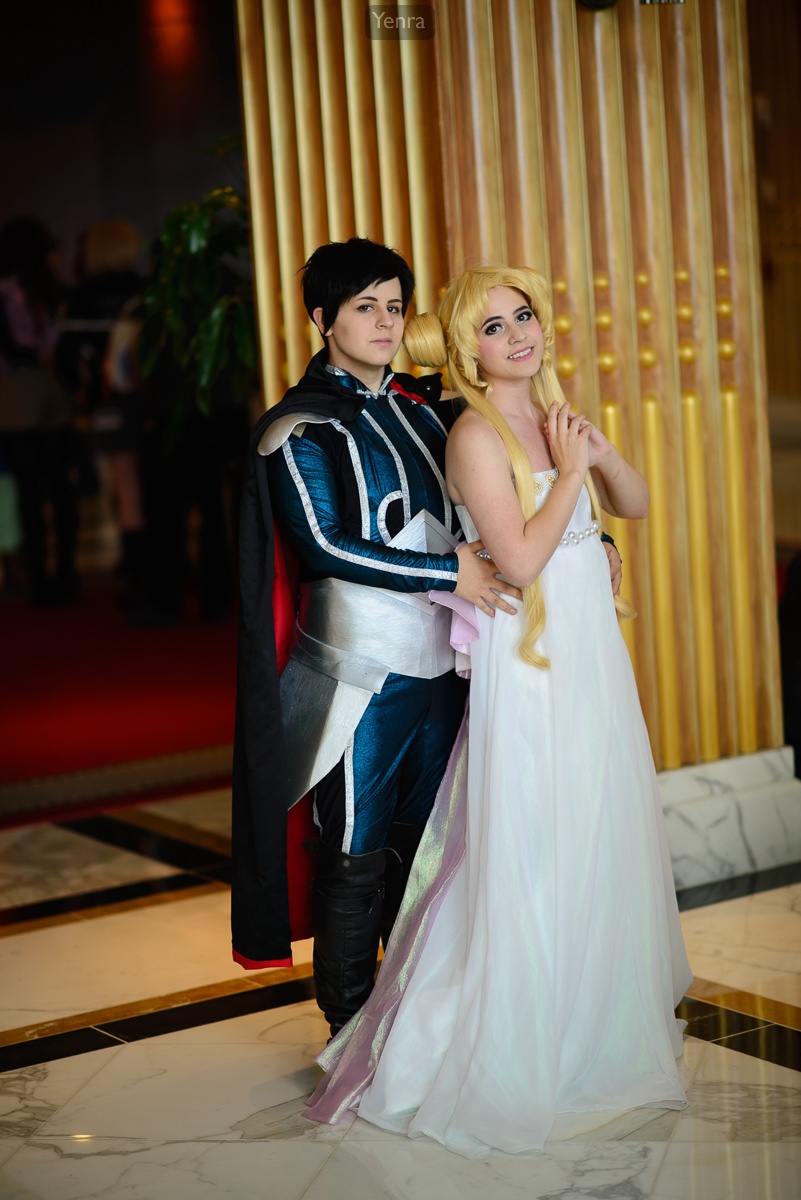 Prince Endymion and Princess Serenity from Sailor Moon