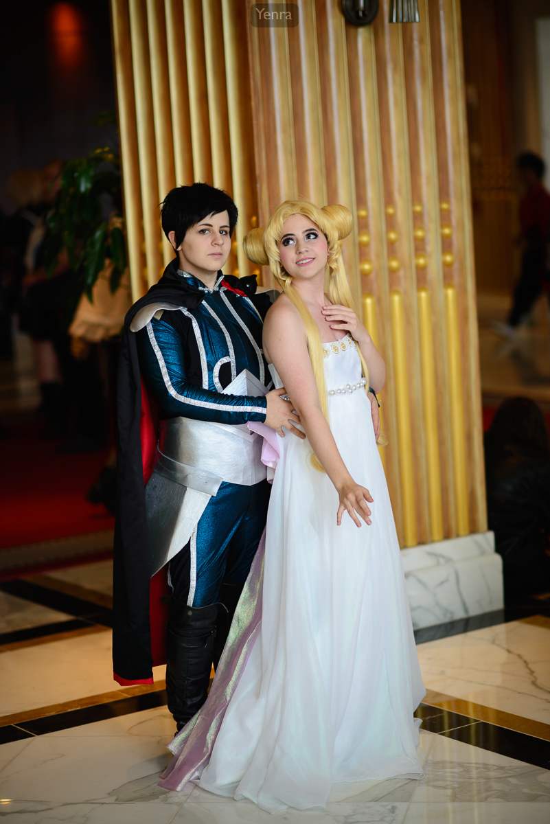 Prince Endymion and Princess Serenity from Sailor Moon