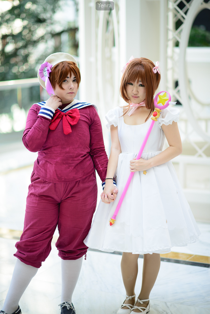 Syaoran Li and Sakura Kinomoto from Cardcaptor Sakura