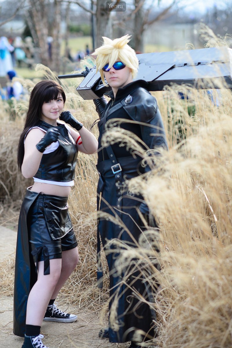 Tifa and Cloud from Final Fantasy