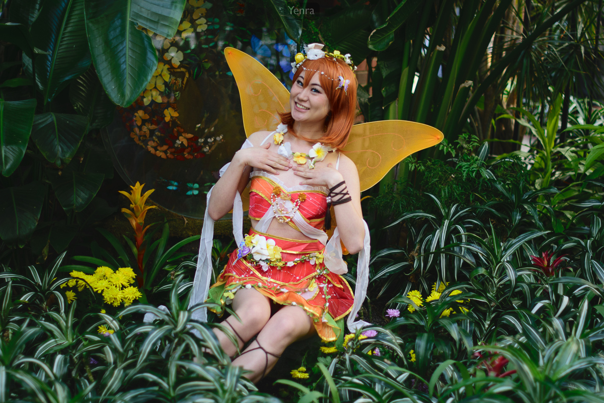 Honoka in the Butterfly Garden, Love Live School Idol Festival Land of the Fairies Idolized SR Pure