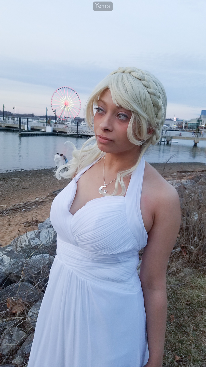 Lady Lunafreya from the game Final Fantasy 15