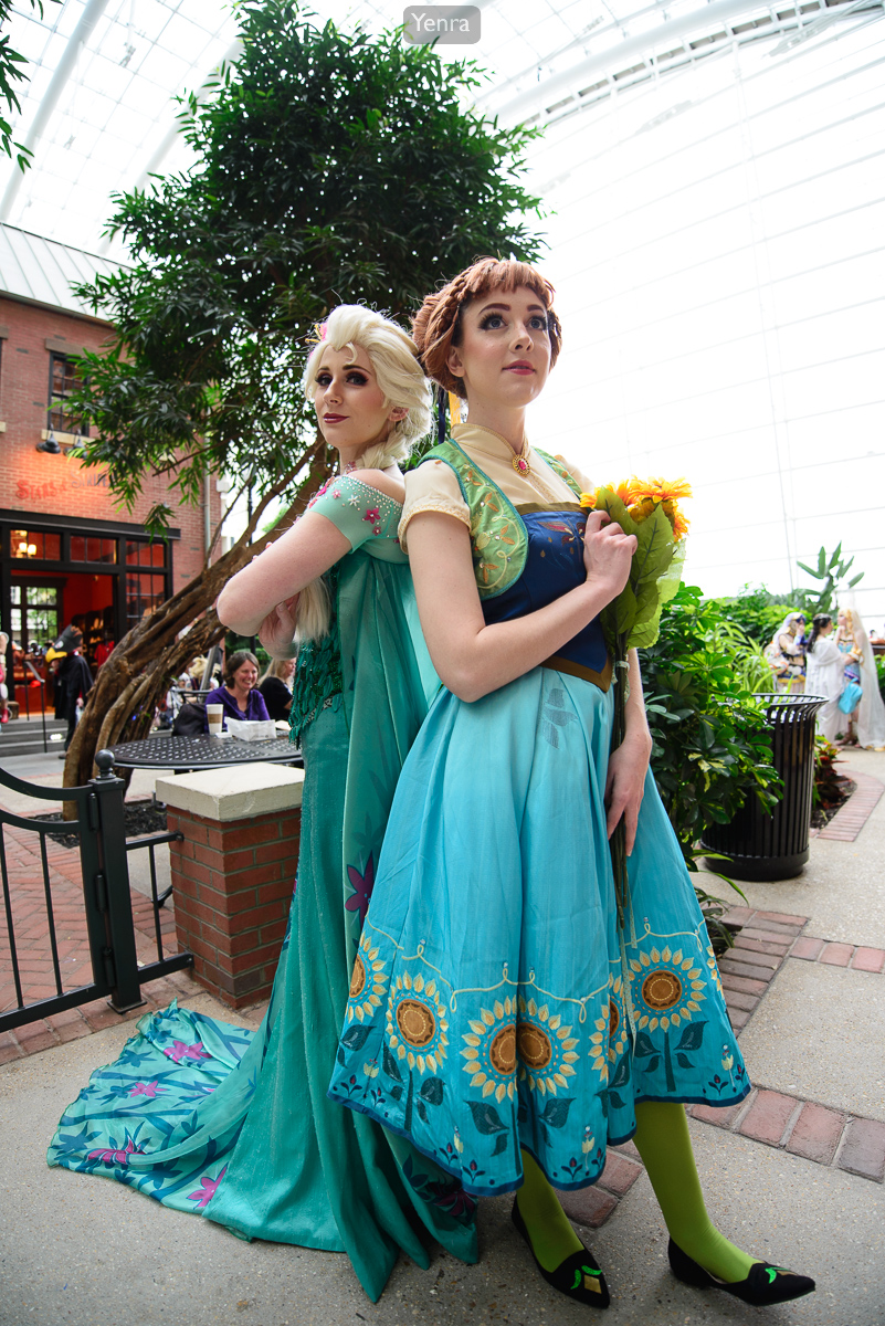 Elsa and Anna, Frozen Fever