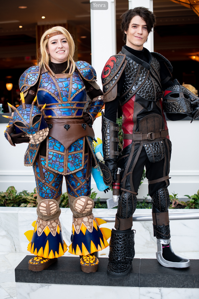 Astrid and Hiccup, How to Train Your Dragon