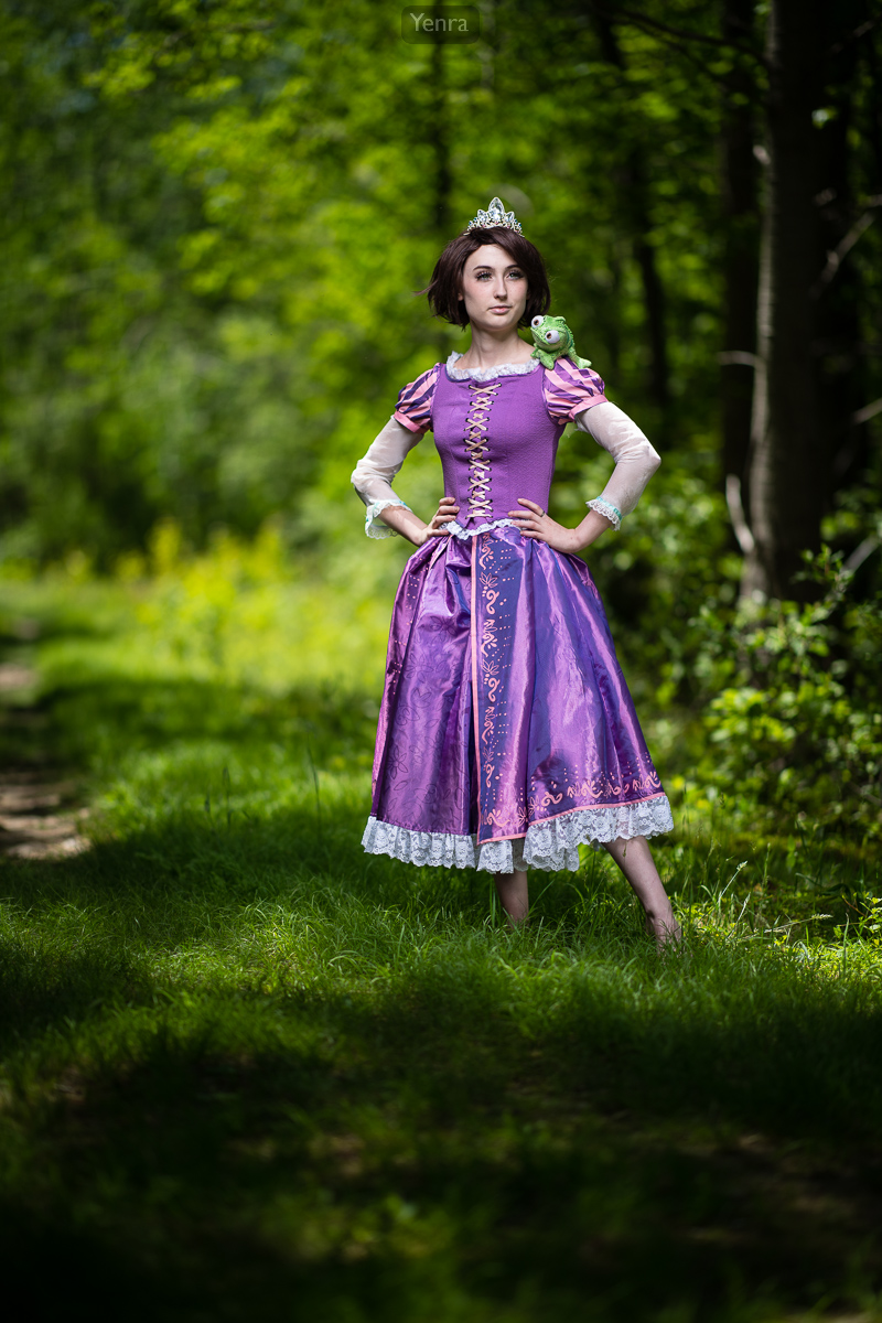 Rapunzel in the Forest