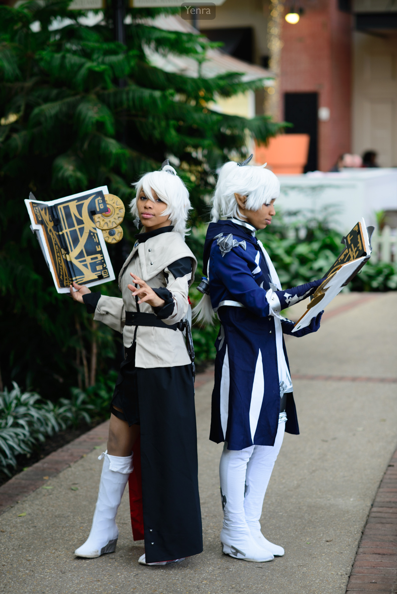 Alisaie and Alphinaud Leveilleur from Final Fantasy XIV