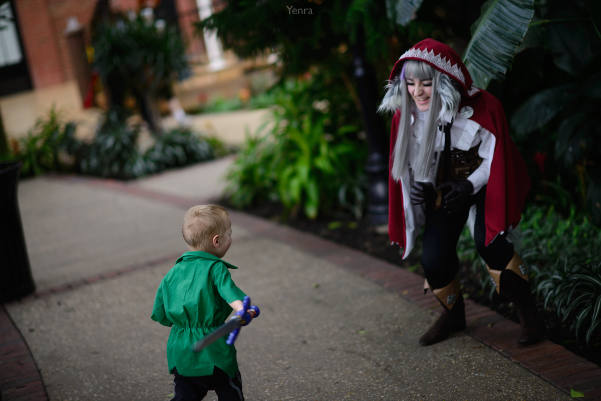 Kid with SWord and Velouria from Fire Emblem