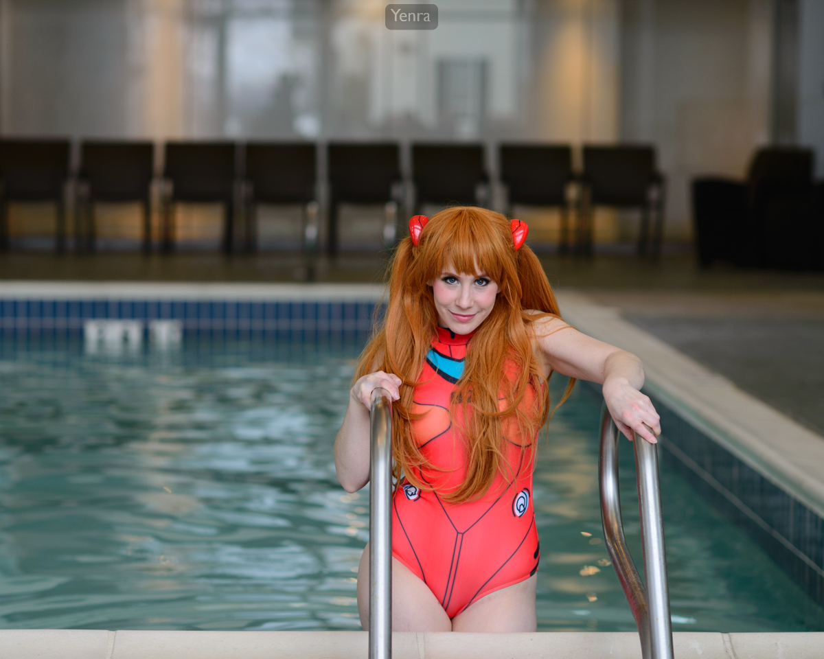 Asuka Going into Water