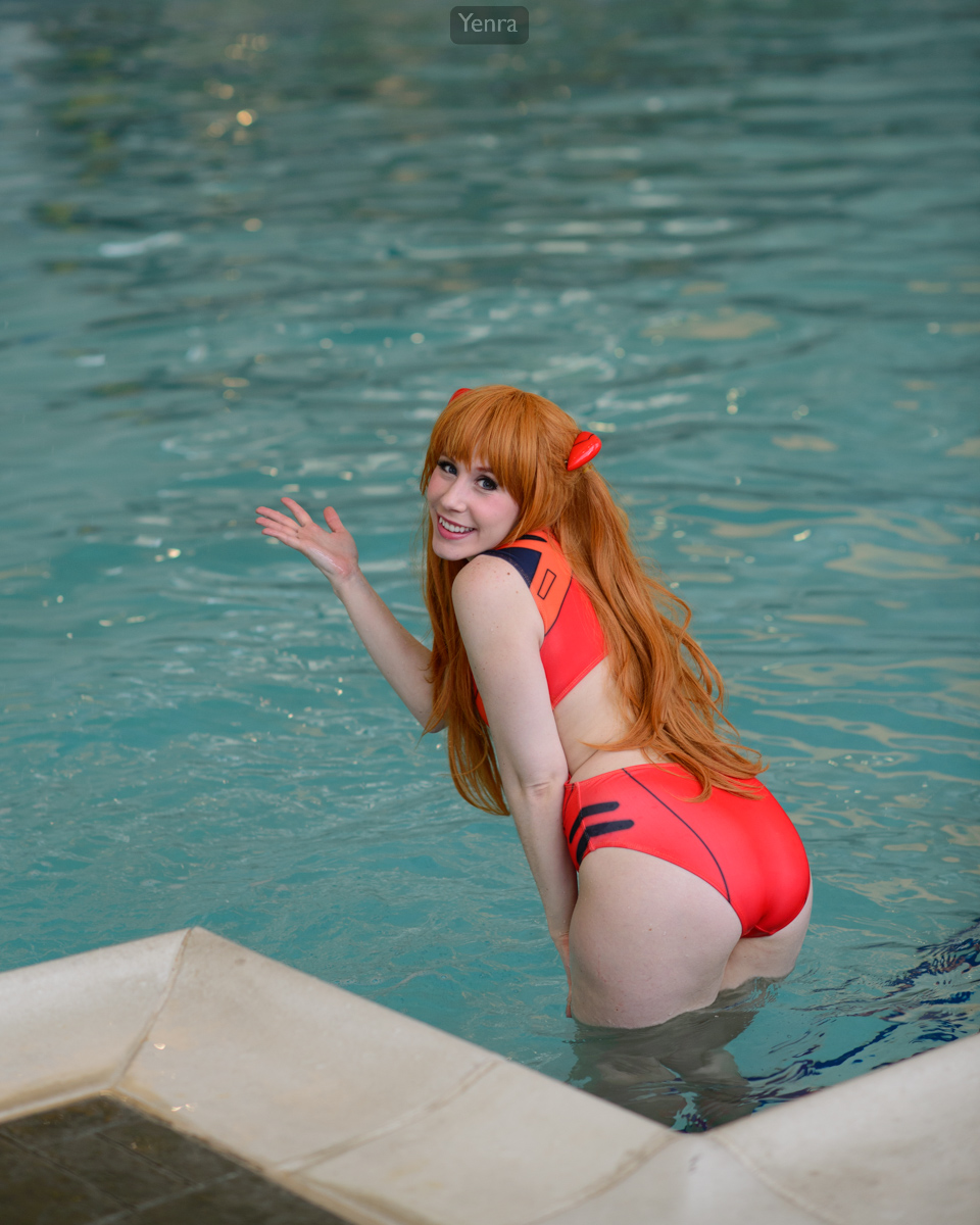 Swimsuit Asuka Over Water