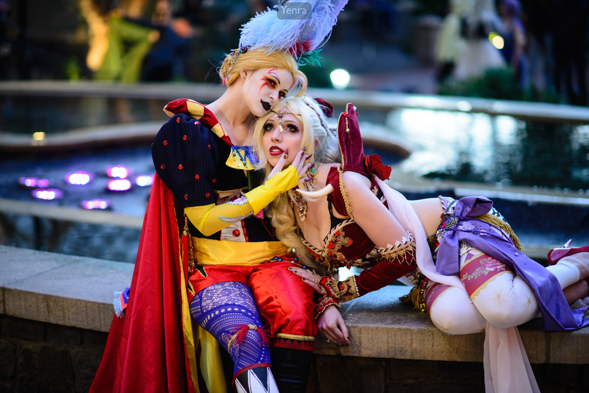 Kefka and Terra Branford from Final Fantasy