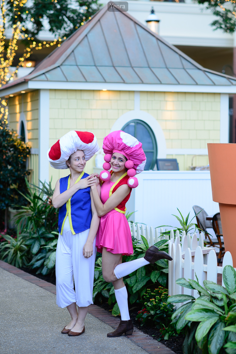 Toad and Toadette, Super Mario Brothers