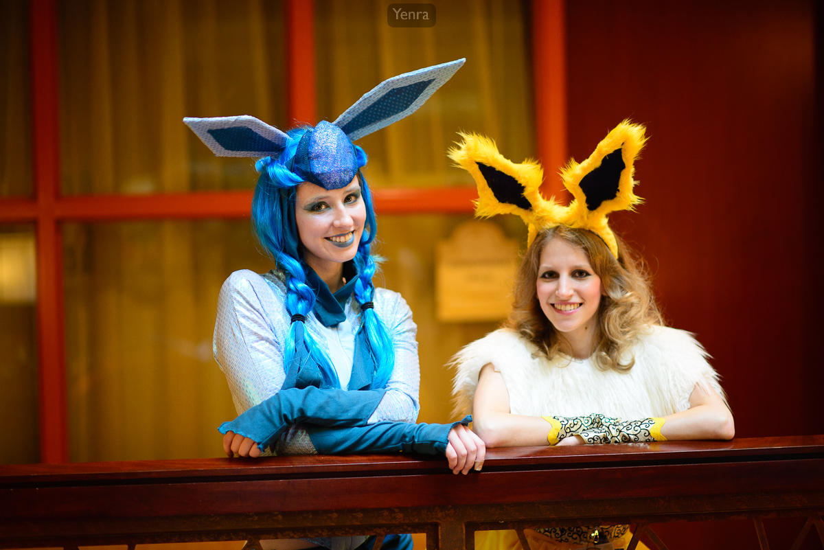 Glaceon and Jolteon