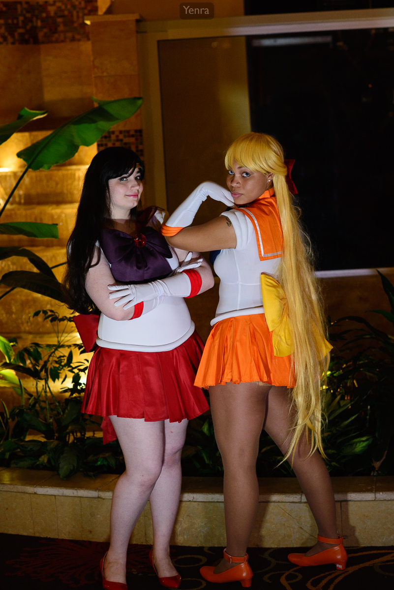 Sailor Mars and Sailor Venus