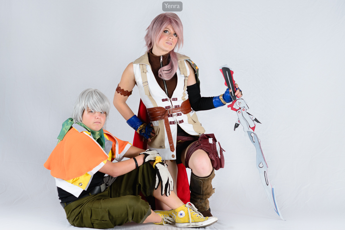 Hope and Lightning from Final Fantasy