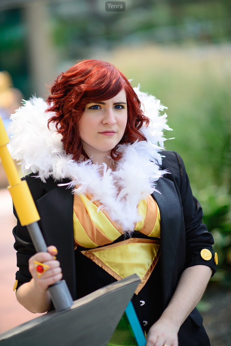 Red from Transistor, the videogame